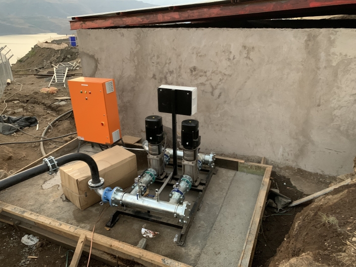 7.5kW Booster pump at Kopano Ke Matla JV