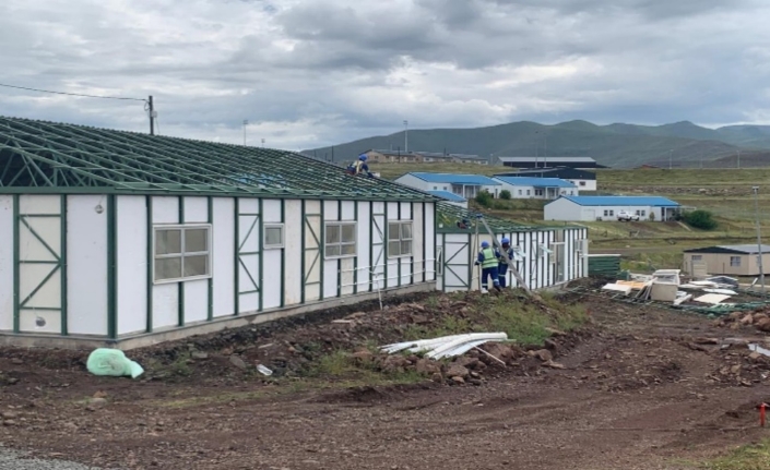 Building of prefabricated houses for SUN JV