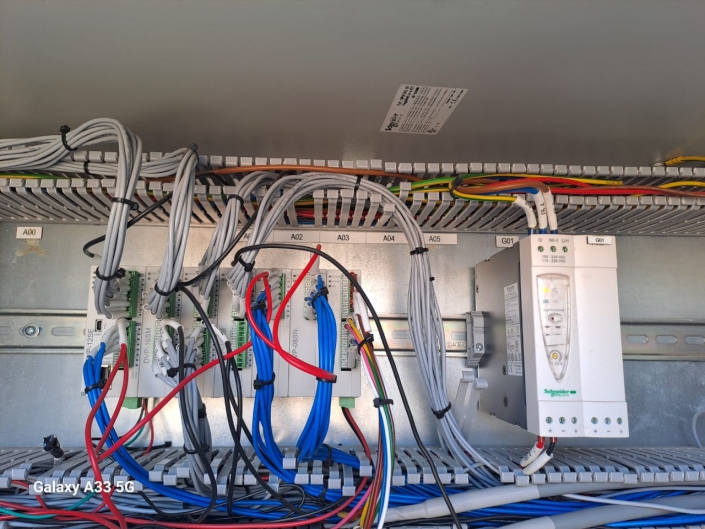 Installation of a new PLC for waste water treatment plant