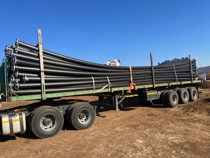 Suppley and Delivery of 12m HDPE pipes to KKM JV